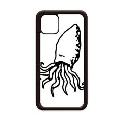 Octopus Marine Life ilustração de desenho para iPhone 12 Pro Max capa para Apple Mini Mobile Case