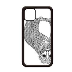Capa com imagem lenta Animal Fat para iPhone 11 Pro Max para Apple Mobile Case Shell