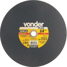 Disco de corte 355,6x3,0x25,40 2 telas para aço carbono vdr12 - Vonder