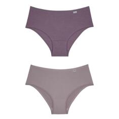 Calça Clássica Algodão Del Rio Kit C/4 Ref.50368, GG, New Nude/Quartzo