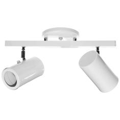 Spot Direcionavel trilho 2 Lâmpadas led Gz-10 Hiperlight