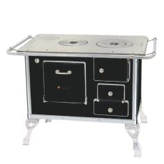 Fogão A Lenha Tradicional Venâncio 01 Preto 1epr