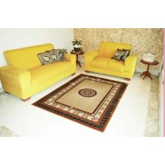 Tapete Retangular Veludo Marbella Çagdas I Caramelo 248x350 cm