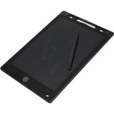 Lousa Mágica Tela LCD 12&quot; Desenhar Escrever Preto Exbom