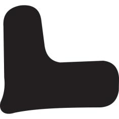 Par De Borrachas Da Porta Rural Pick-up F75 75 A 77 F103 - Uniflex