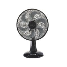 Ventilador osc mesa turbo 6p 30cm pr 220v - Ventisol, Preto e Cinza, 2