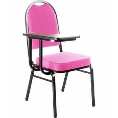 Cadeira Universitária Para Auditório Linha Hotel Rosa