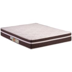 Colchão Queen Anatômico D28 - Orthoface Vip Euro Pillow Brown (158x198x25) - Polar