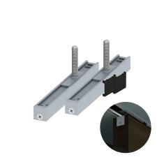 Guia Suporte Fixação Embutido Fe-9009 Rometal