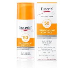 Fluido Anti-Idade Facial Eucerin Sun FPS 50 com 50g 50g