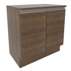 Balcão Glamy 80cm 2 Portas Rustic Madesa