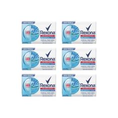 Sabonete Rexona Antibac Limpeza Profunda 84G - Kit Com 6Un