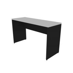 Mesa Reta Corp 25mm 170 Cm Bramov Móveis Preto/cinza Cristal