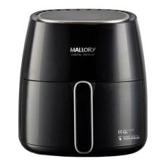 Fritadeira sem Óleo Mallory Air Fryer Digital Premium | 5,5 Litros, Timer, Preto/Prata