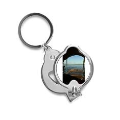 Cortador de unhas em aço inoxidável Sea Level Art Deco Gift Fashion