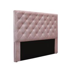 Cabeceira Cama Box Casal 140 Cm Tania Veludo Lilás S04 - D`rossi