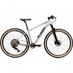 Bicicleta Aro 29 Ksw Xlt 12v Garfo Com Trava 11-50 Prata 19