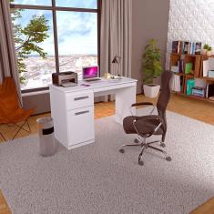 Escrivaninha Para Escritório Elegance Branco