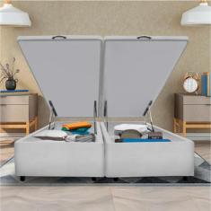 Box Bau Basic Bi-partido Queen - Yescasa