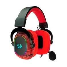 Headset Gamer Redragon Infernal Ryuji, RGB, Surround 7.1, Drivers 53mm, USB, Preto e Vermelho - ID-510RGB