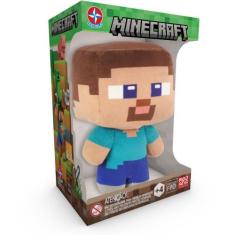 Pelúcia Minecraft Steve 16CM