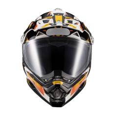 Capacete Texx Cross Carcara Grow Laranja 58 [f016]
