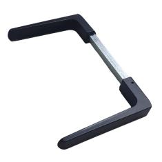 Maçaneta Buzios para Portas de até 75mm espessura Preta