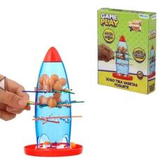 Brinquedo Pedagógico Educativo Jogo Tira Varetas Foguete (Tira Varetas Foguete)