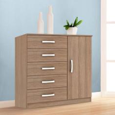 Cômoda 5 Gavetas 1 Porta Bélgica 20100 Demolição - Pnr Móveis