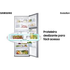 Geladeira/Refrigerador Samsung Duplex RT46K6A4KS9 Inox Look 460L com All-Around Cooling - Bivolt