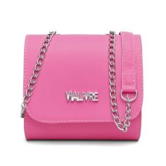 Bolsa Pequena Feminina Alça Corrente e Costura Reforçada