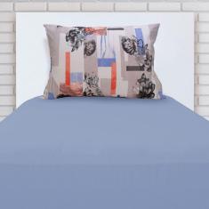 Jogo Lençol Cama Solteiro Bogotá C/ Elástico 2 Pçs Portallar