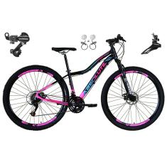 Bicicleta Aro 29 Feminina Absolute Hera 21v Freios a Disco Hidráulicos Câmbios Shimano Suspensão-Feminino