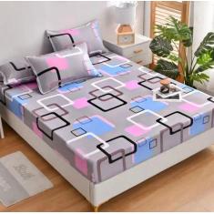 Jogo Lencol Estampados 3 peças microfibra cores Variadas Lindas cores 