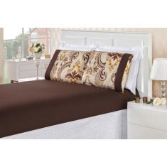 Jogo de cama naturalle queen 3 peças micropercal 200 fios - SAFIRA ENX