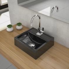 Kit Cuba Q32 com Válvula Click 1/2, Sifão pvc e Flexível Compace