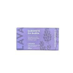 Sabonete em Barra Acqua Aroma Dia a Dia 120g Lavanda