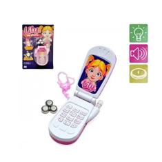 Telefone Celular De Brinquedo Menina Luminoso E Musical
