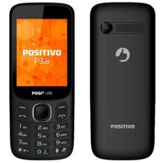 Celular Positivo P38 3G Dual Chip Tela 2,8 128MB 64MB Preto