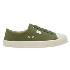 Tenis Feminino Casual Verde Militar Confortavel Leve Byara Em Oferta, 