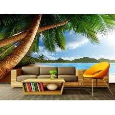 Papel de Parede Painel Fotográfico Praia 84 -1,00 X 1,00 - Voce Decora