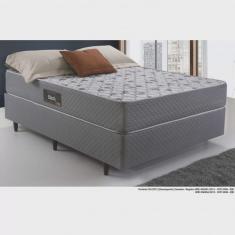 Cama Box Casal Espuma 138x188cm Black Herval