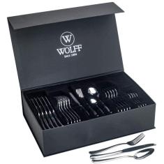 Faqueiro 48 Peças Aço Inox Com Gift Box Oxford