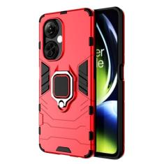 SORAKA Capa para OnePlus Nord CE 3 Lite 5G com suporte para anel Capa Slim Fit de TPU macio Capa OnePlus Nord CE 3 Lite 5G com placa de metal para suporte magnético de telefone para carro