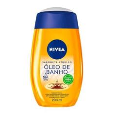 NIVEA Sabonete Líquido Óleo de Banho 200ml-Unissex