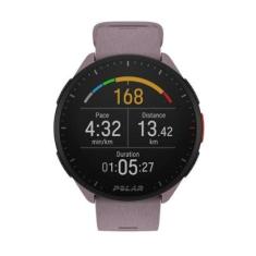 Relógio Smartwatch e Monitor Cardíaco de Pulso e GPS POLAR PACER - Lilás-Feminino
