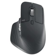 Mouse Logitech Mx Master 3s, Sem Fio, 8000 DPI, Bluetooth, USB, Para Uso Em Qualquer Superfície, Clique Silencioso, Grafite - 910-006561