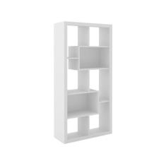 Estante para Sala E1712 c/ 2 Nichos Branco - Tecno Mobili