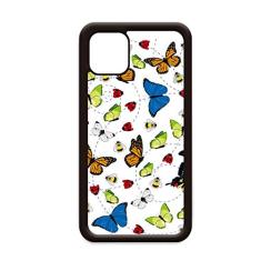 Diferentes tamanhos de borboleta voando para iPhone 12 Pro Max capa para Apple Mini Mobile Case Shell