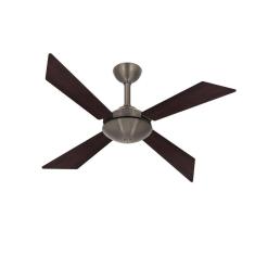 Ventilador Teto Bronze Tech 4 Pás Turbo Varanda Ventax 220V